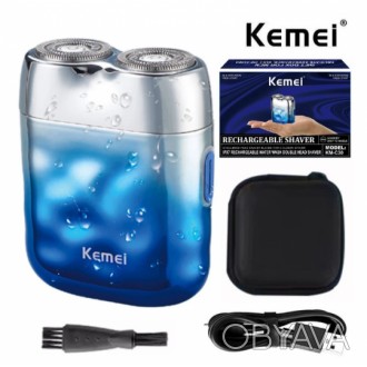 Електробритва Kemei KM-C30 - це потужний та компактний пристрій для ефективного . . фото 1