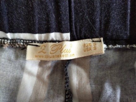 Вискозные с коттоном женские широкие штаны, р. С, Z Plus, Турция .
Цвет - черны. . фото 4