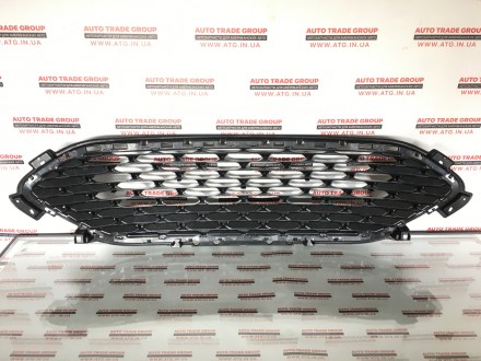 Решітка радіатора grill Ford Escape MK4 2019- 20202 чорна глянець з хром ободом . . фото 5