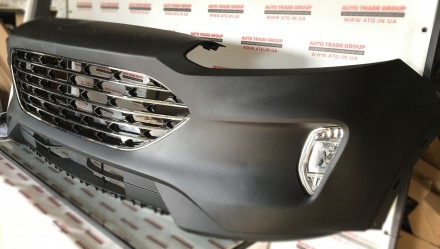 Решітка радіатора grill Ford Escape MK4 2019- 20202 чорна глянець з хром ободом . . фото 8