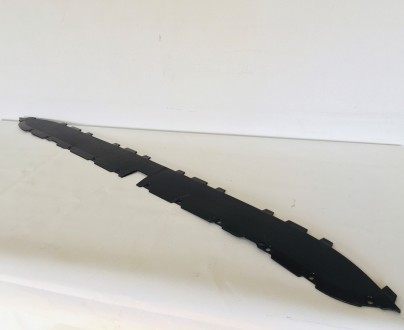 Нижня декоративна накладка переднього бампера Ford Edge (Форд Едж) 2015-2018 чор. . фото 5