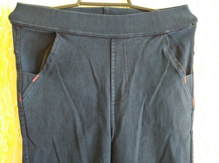 Синие джеггинсы , штаны под джинс девочке подростку, р.Л или взрослым.
ПОТ 29 с. . фото 8