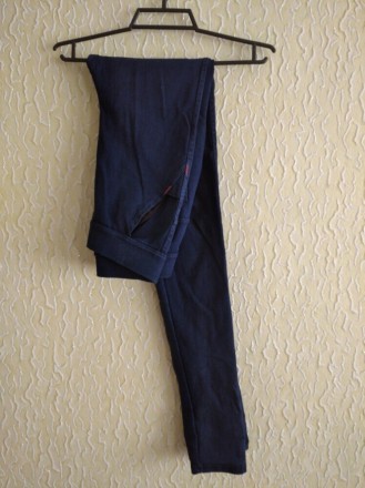 Синие джеггинсы , штаны под джинс девочке подростку, р.Л или взрослым.
ПОТ 29 с. . фото 2