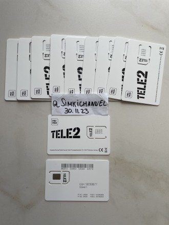 Сим карты Эстонии Теле2/Сім карти Естонії tele2. Київ. фото 1 Сим карты Эстонии Теле2/Сім карти Естонії tele2. Київ. фото 1