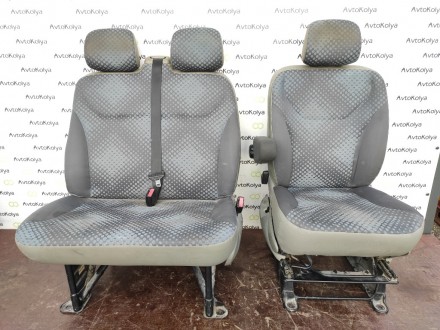  Передние сиденья комплект на Renault Trafic (Рено Трафик) 2013 г.в. Б/у, оригин. . фото 2