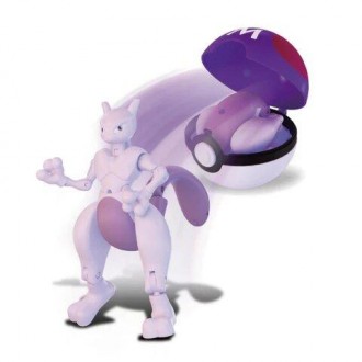 Игрушка Покемон-трансформер Мьюту с Покеболом, 12 см
Покебол — это один из лучши. . фото 5
