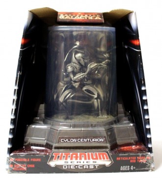 Фигурка Сайлон Центурион, Звездные войны - Cylon Centurion, Titanium Series Die-. . фото 3