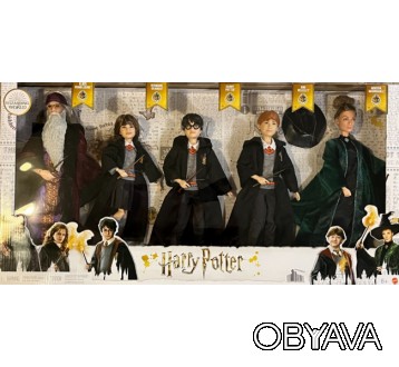 
	Набір 26 см рухливих фігурок Wizarding World Harry Potter включає Гаррі Поттер. . фото 1