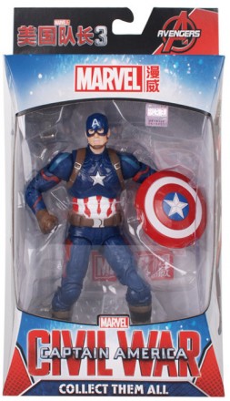 Фигурка Marvel Капитан Америка с держателем, Мстители, 18 см - Captain America, . . фото 3