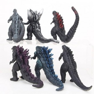 Набор фигурок Годзилла, 6в1, 9 см - Godzilla, 6in1
Набор фигурок Годзилла - сост. . фото 5