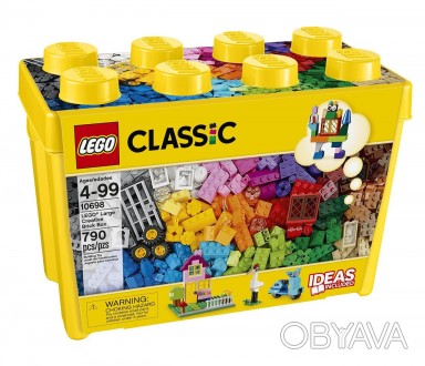 
	Большой набор Лего 10698 понравится всем любителям конструирования, независимо. . фото 1