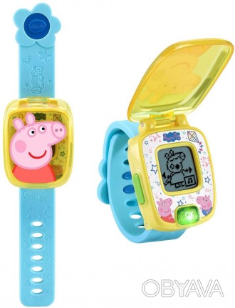 Детские интерактивные часы Свинка пеппа VTech Peppa Pig Learning Watch
Свинка Пе. . фото 1
