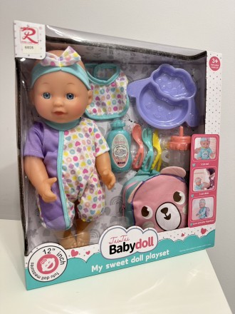 Пупс с аксессуарами "Tutu baby doll" арт. 6808
Уход за любимой куклой развивает . . фото 3