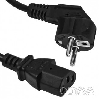 Шнур сетевой компьютерный 3pin, 1.5м, чёрный
Шнур 220В 3pin 1.5м компьютерный 
Ш. . фото 1