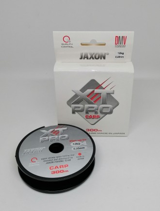Леска Jaxon XT Pro Carp. Переріз 0,25 мм. Розривне навантаження на волосінь 12 к. . фото 3