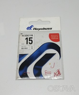 Крючки Hayabusa H. SDE 198 . Качественные крючки. Производство Япония . . фото 1