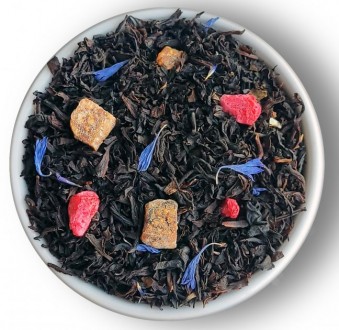 Бленд Winter Tea от Lovare - цейлонский черный чай высшего сорта, кусочки инжира. . фото 3
