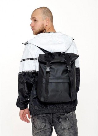 Чоловічий великий рюкзак місткий, розкладний дорожній, спортивний рюкзак рол шкі. . фото 8