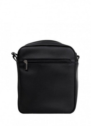 Сумка через плече, на плече, сумка-месенджер чоловіча чорна виготовлена з якісно. . фото 5