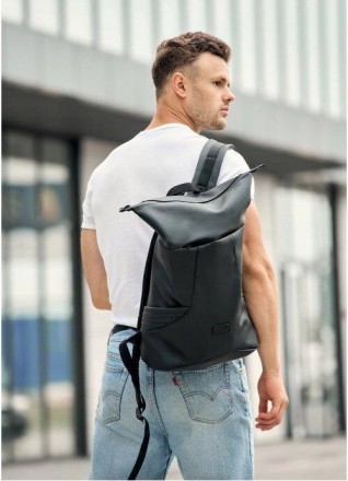 Чоловічий стильний місткий, великий рюкзак для ноутбука повсякденний, спортивний. . фото 3