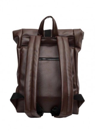 Великий рюкзак коричневий чоловічий спортивний, дорожній розкладний, для ноутбук. . фото 5
