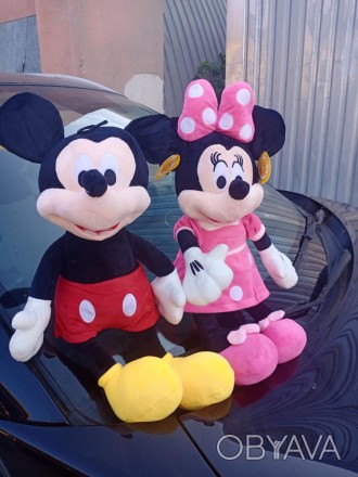 Цена за 1 штуку (не за пару)
Мягкая игрушка
Микки Маус и его подружка Минни Маус. . фото 1