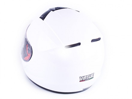 шлем закрытый, вес 995г, цвет белый, тип застежки быстрой фиксации, всесезонный,. . фото 3