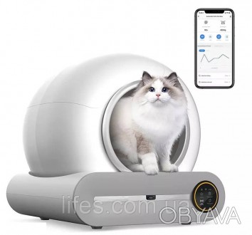Автоматический туалет для кошек TONEPIE T-01, WiFi, OZON -стерилизация.
Модель T. . фото 1