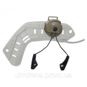 Крепеж адаптер предназначен для установки стрелковых наушников на рельсы шлема. . . фото 3
