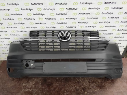  Передний бампер Volkswagen T6 (Фольксваген Т6) рестайлинг 2019-2023 г.в.OE: 7LA. . фото 2