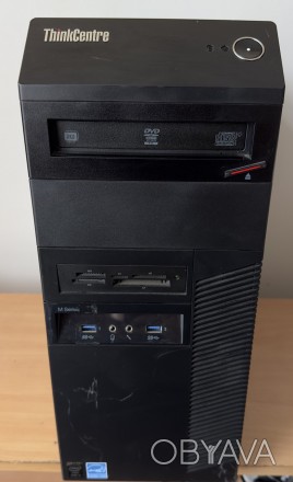 Системный блок Lenovo ThinkCentre M83 MT (Intel i3-4130/4ГБ ОЗУ/No HDD/SSD CardR. . фото 1