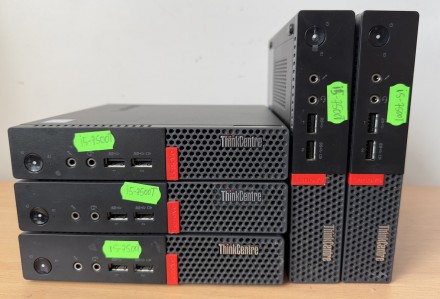 Тонкий клиент Lenovo ThinkCentre M910q USFF i5-7500T (4 ядра)/ 8 GB DDR4 /без ди. . фото 8