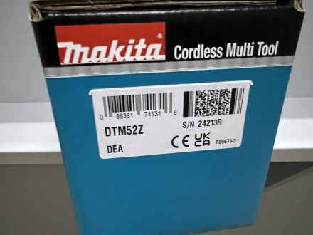 
Makita LXT DTM52Z Многофункциональный аккумуляторный инструмент НОВЫЙ!!!
Многоф. . фото 3