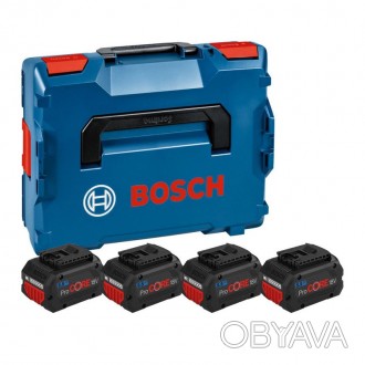 
Аккумуляторный блок Bosch Professional (1600A02A2U) 18 В ProCore, 4 аккумулятор. . фото 1