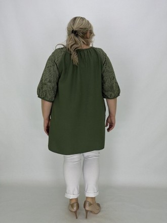 Опис товару
Туніка Ксюша великих розмірів - зручний та стильний одяг для жінок, . . фото 10