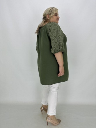 Опис товару
Туніка Ксюша великих розмірів - зручний та стильний одяг для жінок, . . фото 11