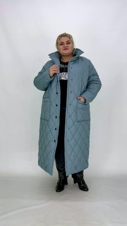 Пальто Панянка Большого размера Супер Батал – это стильный и удобный верхний пре. . фото 3