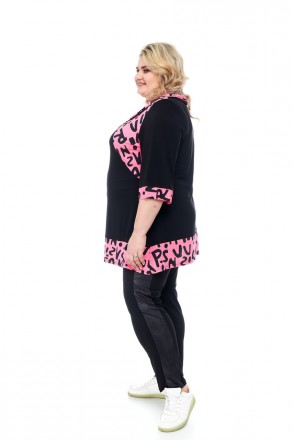 Туника Кортни больших размеров - это универсальная и удобная одежда для женщин, . . фото 4