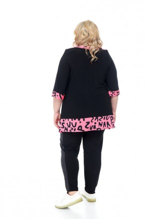 Туника Кортни больших размеров - это универсальная и удобная одежда для женщин, . . фото 5