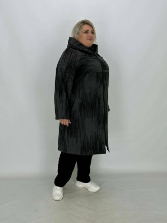 Пальто на підкладці Дощ з кишенями на блискавці
Це стильне та практичне пальто н. . фото 9