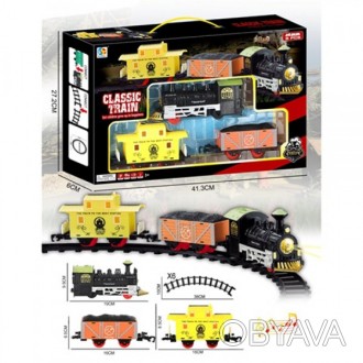 Дитяча залізниця TL49
Дитяча залізниця TL49 - іграшка, що імітує справжню залізн. . фото 1