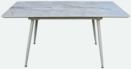 
Простий та елегантний стіл кухонний розкладний кераміка з МДФ шампань DAOSUN DT. . фото 5