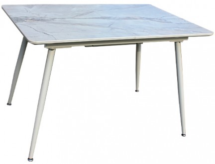 
Простий та елегантний стіл кухонний розкладний кераміка з МДФ шампань DAOSUN DT. . фото 2