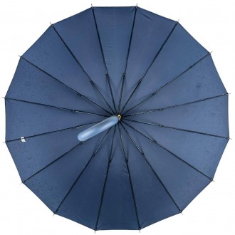 Зонтик трость на 16 карбоновых спиц - надежный защитник от дождя и ветра. Данный. . фото 6