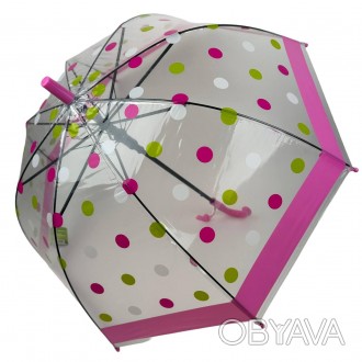 Стильный зонт с красочным принтом - незаменимый детский аксессуар в непогоду. Он. . фото 1