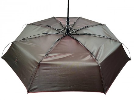 Женский зонт полуавтомат на 8 спиц из тонкого карбона - красивый и надежный защи. . фото 7