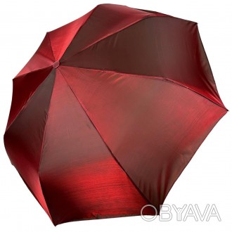 Женский зонт полуавтомат на 8 спиц из тонкого карбона - красивый и надежный защи. . фото 1