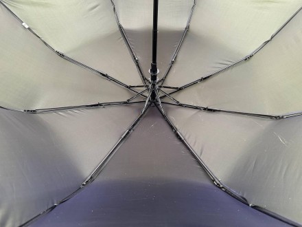 Женский зонт полуавтомат на 8 спиц из тонкого карбона - красивый и надежный защи. . фото 7