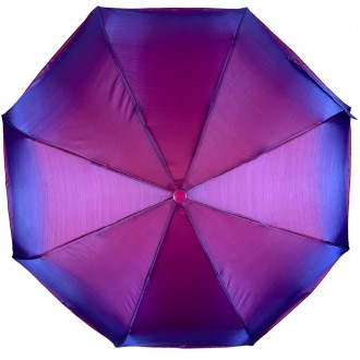 Женский зонт полуавтомат на 8 спиц из тонкого карбона - красивый и надежный защи. . фото 6