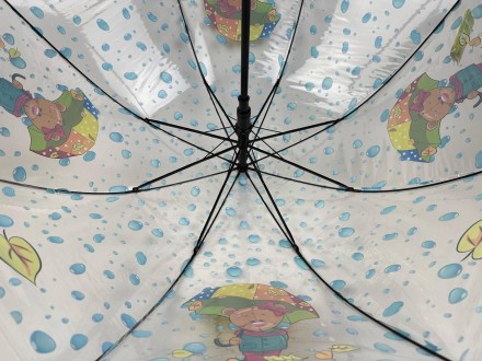 Стильный зонт с красочным принтом - незаменимый детский аксессуар в непогоду. Он. . фото 4